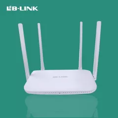 LB-LINK موزع إنترنت واي فاي AC1200 10/100/1000MBPS لاسلكي كامل جيجابت راوتر ثنائي النطاق MU-MIMO BL-WR1300H 4 * 6DBI مكاسب عالية