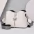 2021 المرأة حقيبة يد بيضاء جديدة مصمم فراشة شرابة بولي LEATHER حقيبة ساع جلدية السيدات CROSSBODY الإناث حمل حقيبة كتف